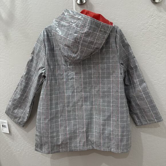 NWT Urban Republic Plaid Rain Coat - Picture 5 of 8